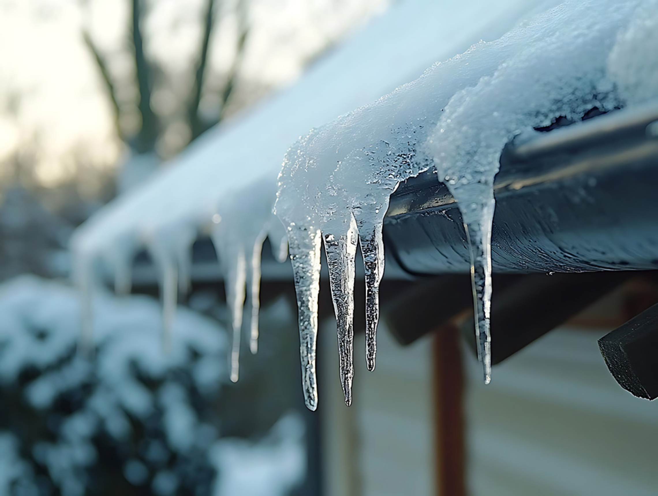 Dachrinnen&shy;heizung bei KLT Elektro GmbH in Osterholz-Scharmbeck
