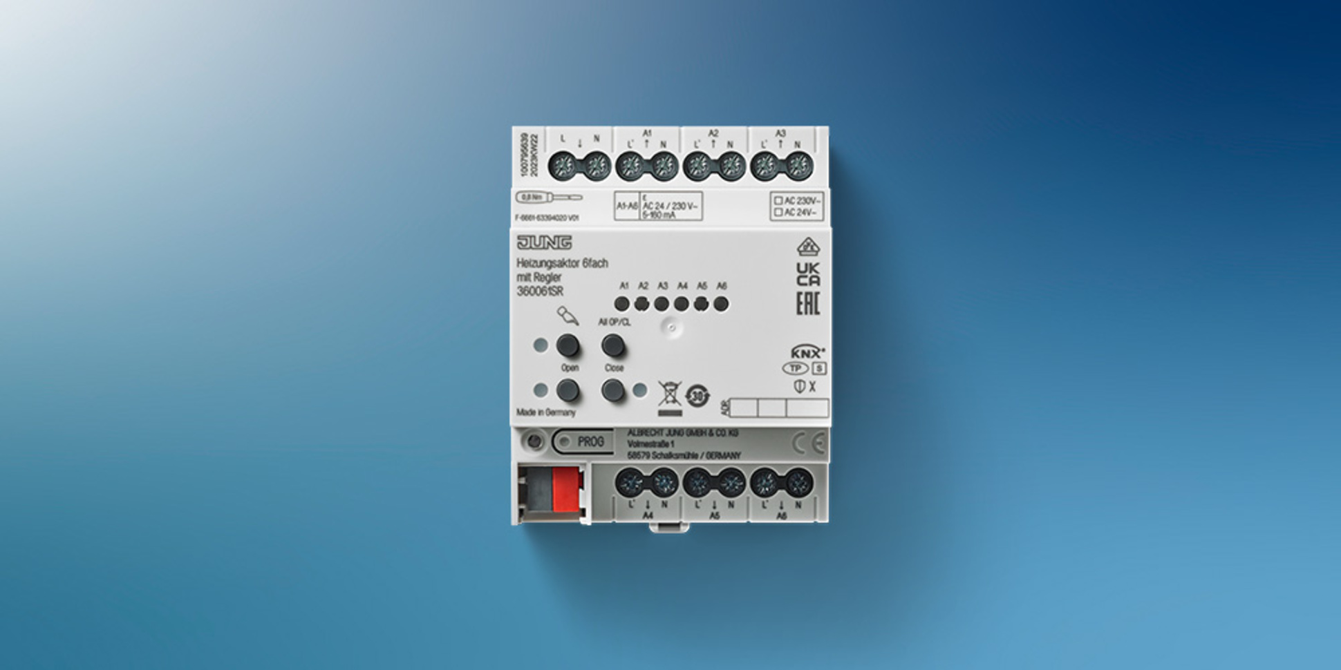 KNX Heizungsaktor 6-fach bei KLT Elektro GmbH in Osterholz-Scharmbeck