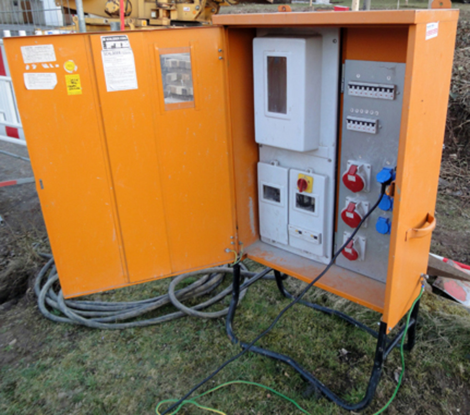 Baustromkasten bei KLT Elektro GmbH in Osterholz-Scharmbeck