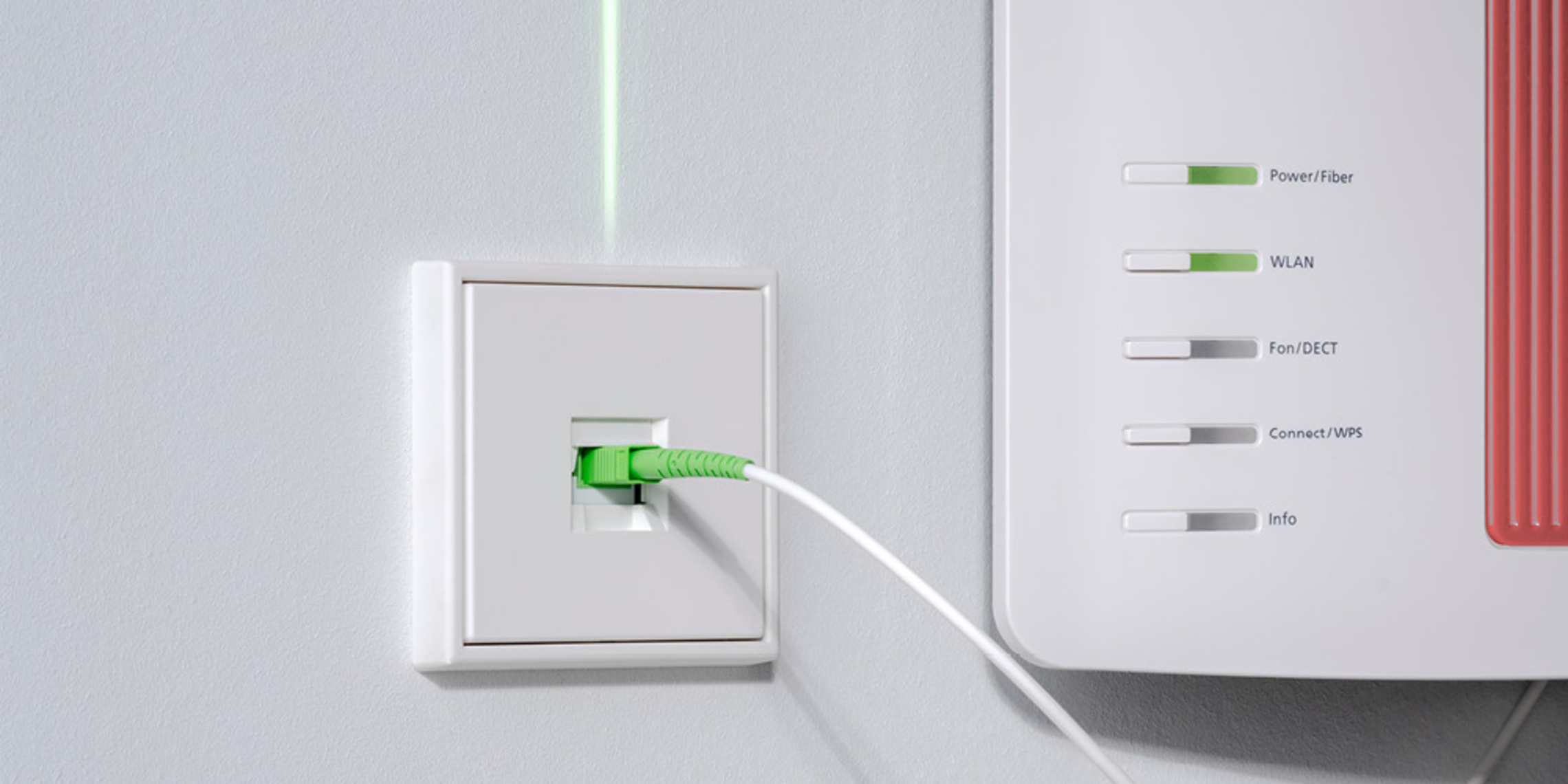 Die neuen Glasfaser-Anschlussdosen bei KLT Elektro GmbH in Osterholz-Scharmbeck