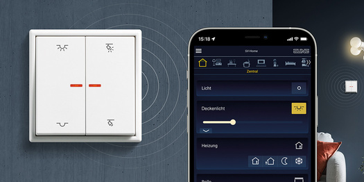 KNX RF Taster bei KLT Elektro GmbH in Osterholz-Scharmbeck