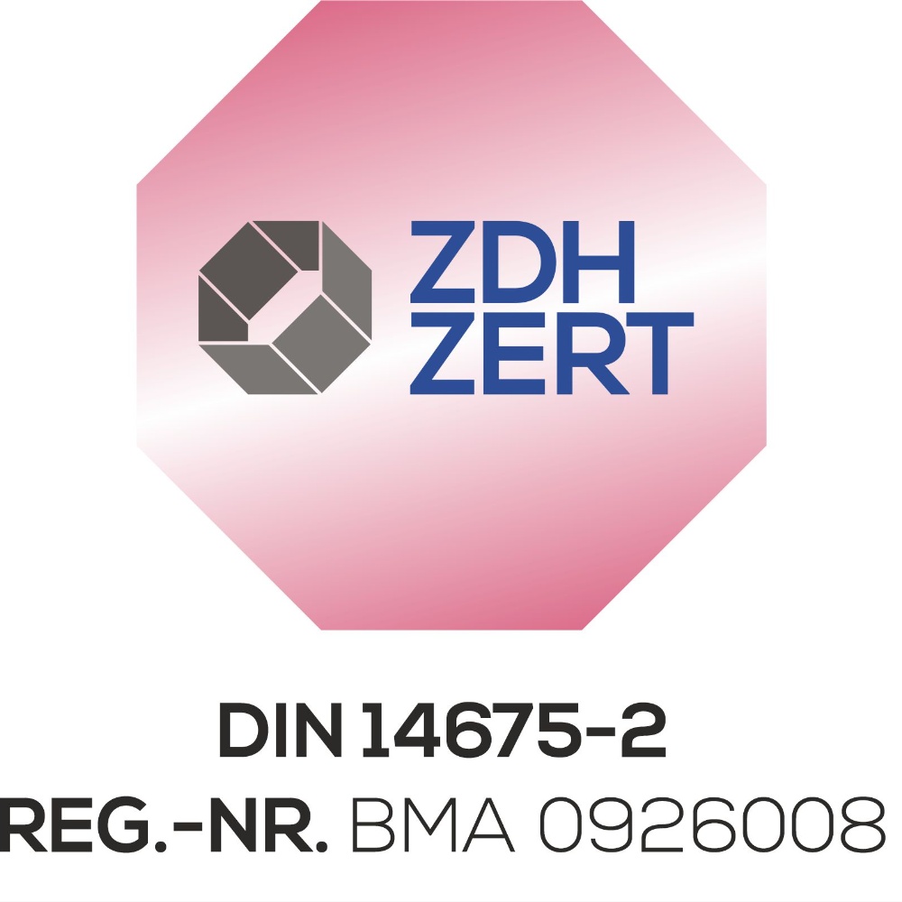 Zertifiziert nach DIN 14675-2:2020 bei KLT Elektro GmbH in Osterholz-Scharmbeck
